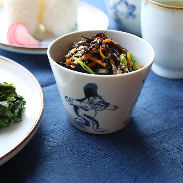 Barbar Chōjū-giga Soba Choko Cup – Hasami Porcelain | Karintō Edition