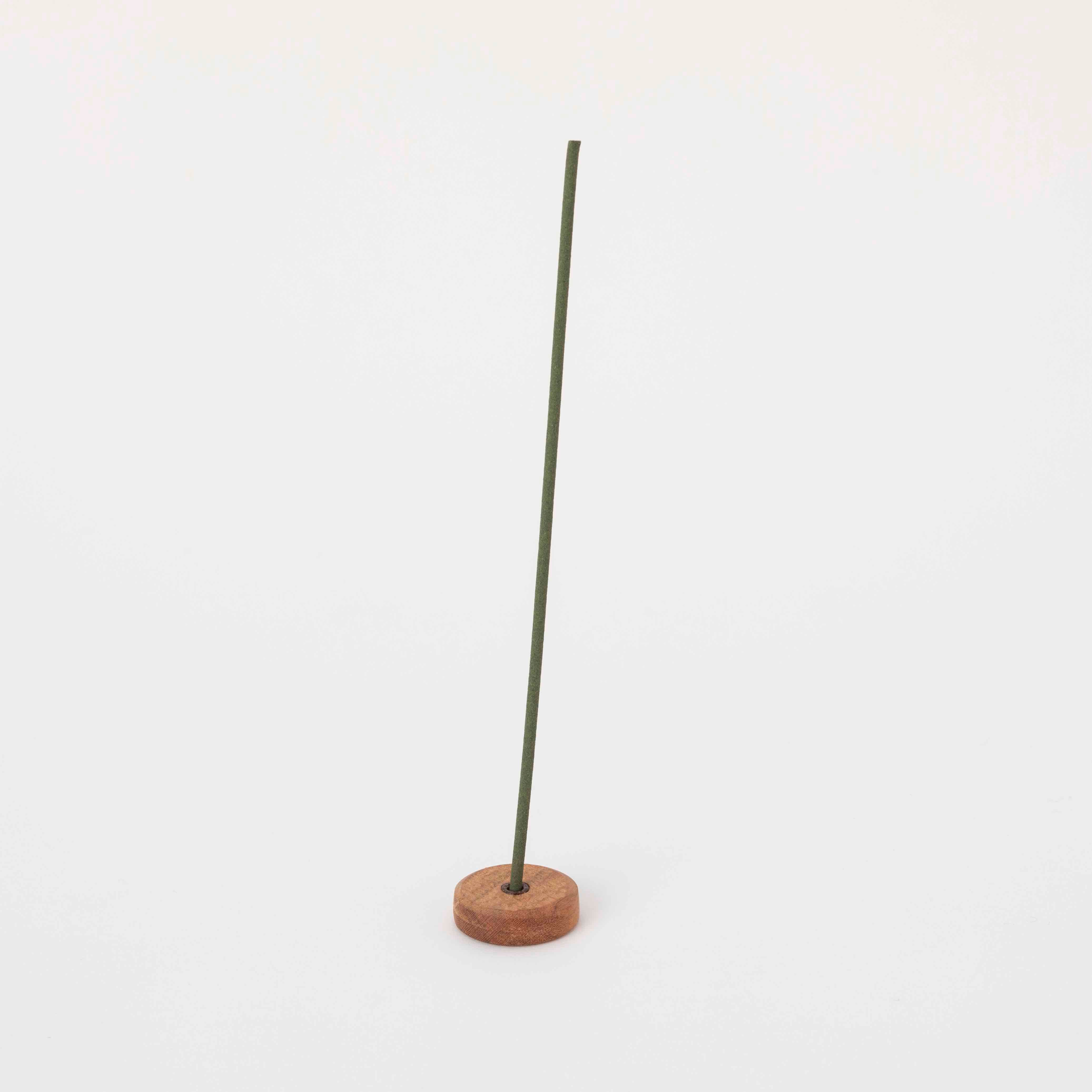 Carved Sakura Wood Incense Stand