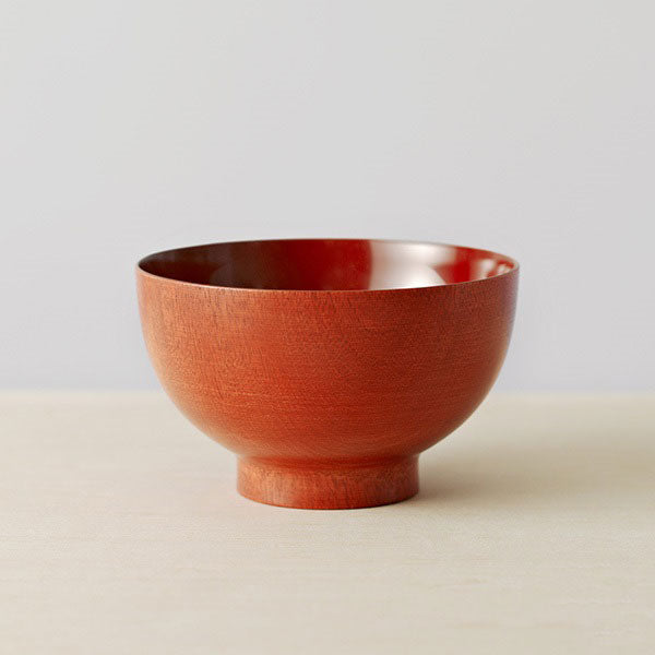 Dual Lacquer Urushi Soup Bowl
