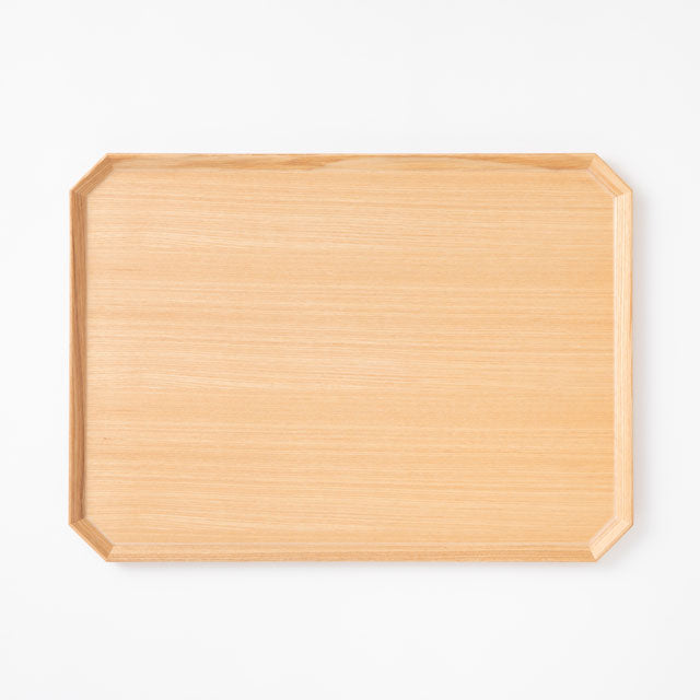 Echizen Woodwork Corner-Cut Tray