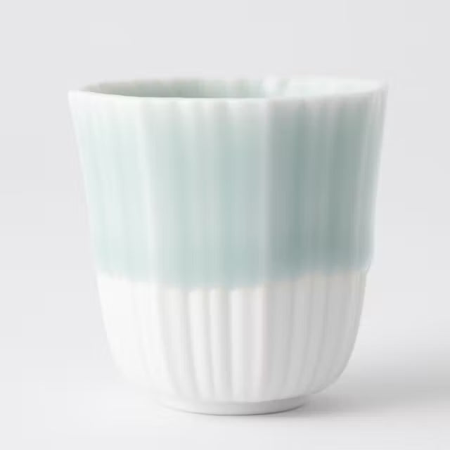 Nabeshima Kosen Kiln Celadon Sake Cup - Set of 2
