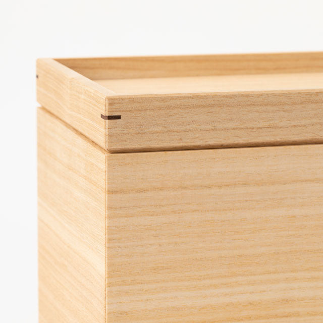 Paulownia Storage Box by Urata Art Wooden Boxes