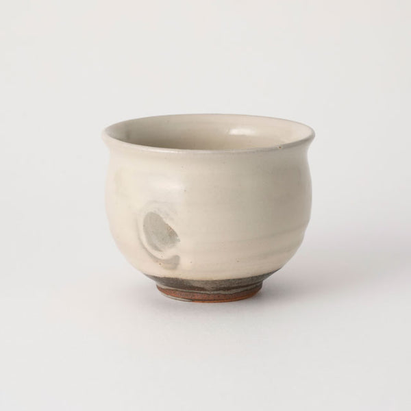 Shigaraki Ware Tea Cup - Hand Wheeled White – Karintō Edition